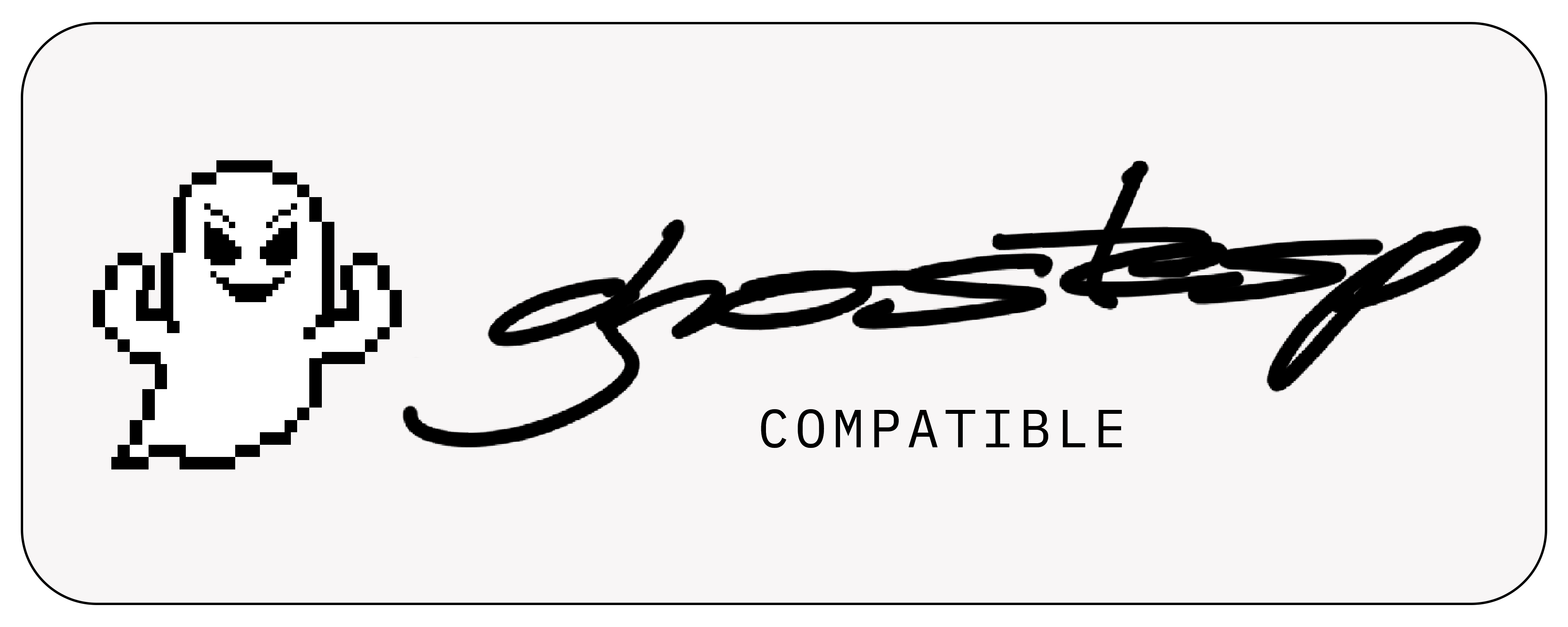 Compatible Inverted Badge