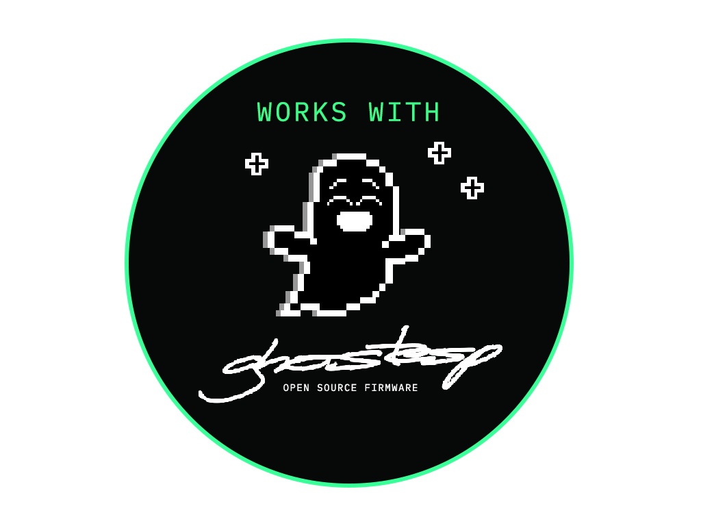 Works With GhostESP Green Badge
